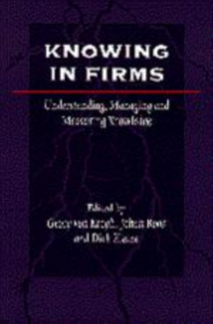 Book cover of: Knowing in Firms