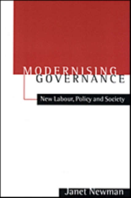 Book cover of: Modernizing Governance. By: Janet E Newman