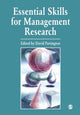 Book cover of: Essential Skills for Management Research