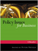 Book cover of: Policy Issues for Business. By: Vivek Suneja
