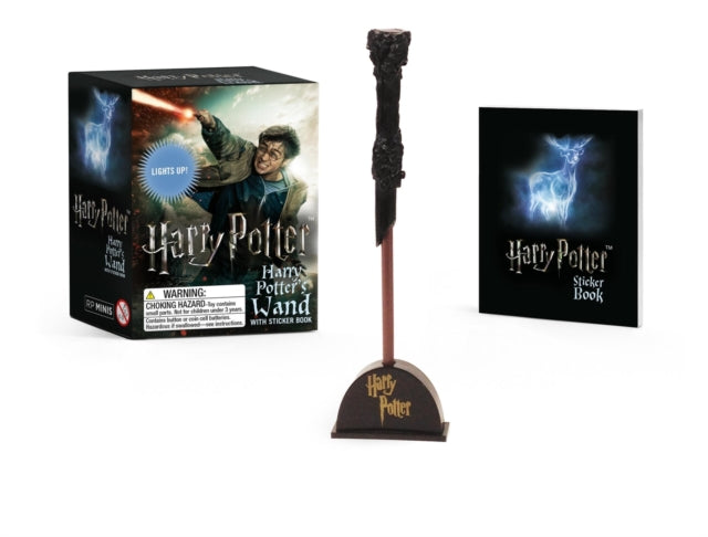 Book cover of: Harry Potter Wizard's Wand with Sticker Book. By: Running Press