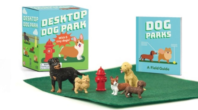 Book cover of: Desktop Dog Park. By: Conor Riordan