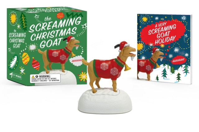 Book cover of: Screaming Christmas Goat. By: Lauren Emily Whalen