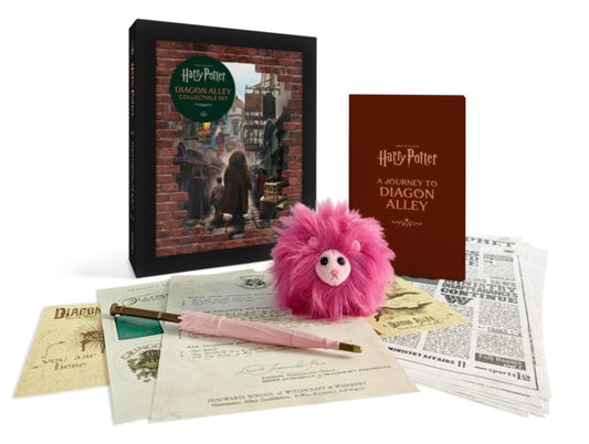 Book cover of: Harry Potter Diagon Alley Collectible Set. By: Donald Lemke