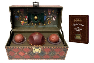 Harry Potter Collectible Quidditch Set (Includes Removeable Golden Snitch!), Revised Edition