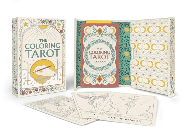 Book cover of: Coloring Tarot. By: Sarah Lyons