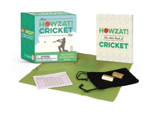 Book cover of: Mini Howzat! Cricket Kit. By: Chris Stone