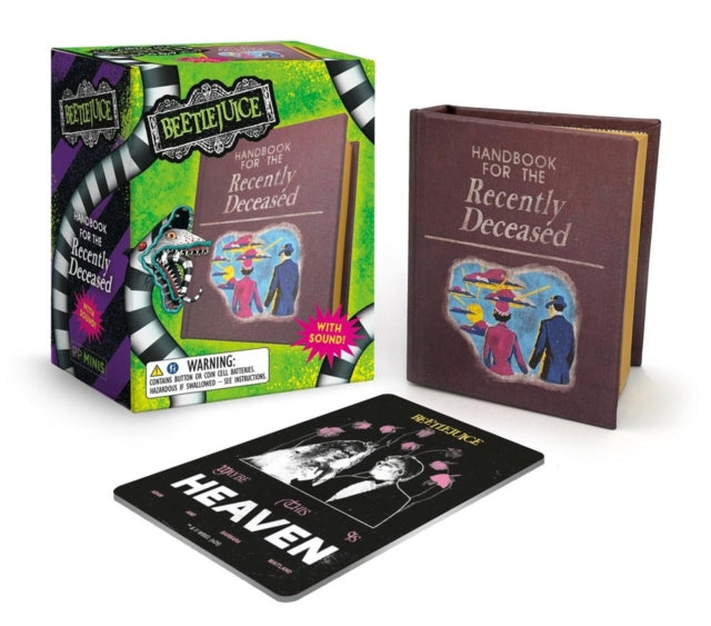 Book cover of: Beetlejuice Talking Handbook for the Recently Deceased