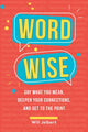 Book cover of: Word Wise. By: Will Jelbert