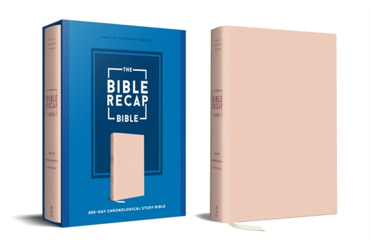 Book cover of: Bible Recap 365-Day Chronological Study Bible. By: Tara Leigh Cobble