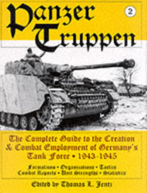 Book cover of: Panzertruppen. By: Thomas L. Jentz