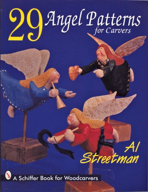 Book cover of: 29 Angel Patterns for Carvers
