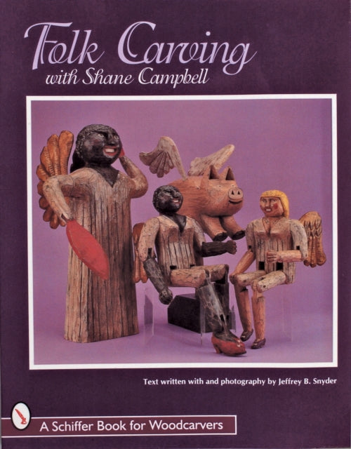 Book cover of: Folk Carving with Shane Campbell