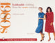 Book cover of: Fashionable Clothing from the Sears Catalogs