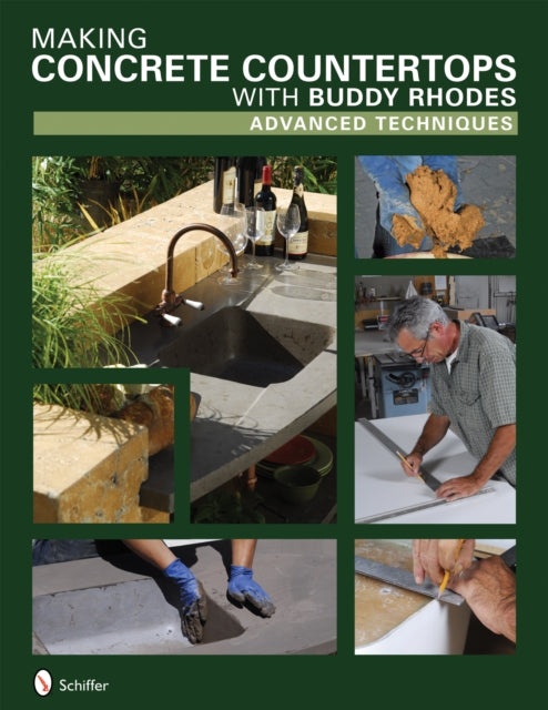 Book cover of: Making Concrete Countertops with Buddy  Rhodes. By: Buddy Rhodes