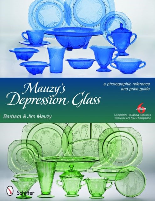 Book cover of: Mauzy's Depression Glass. By: Barbara E. Mauzy