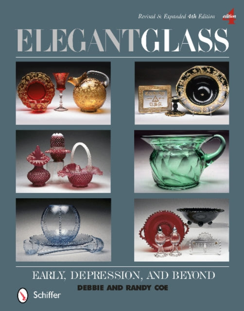 Book cover of: Elegant Glass. By: Debbie & Randy Coe