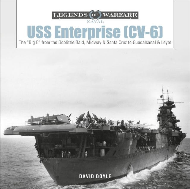 Book cover of: USS Enterprise (CV-6). By: David Doyle