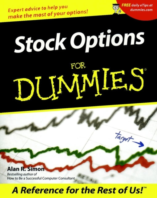 Book cover of: Stock Options For Dummies. By: Alan R. Simon