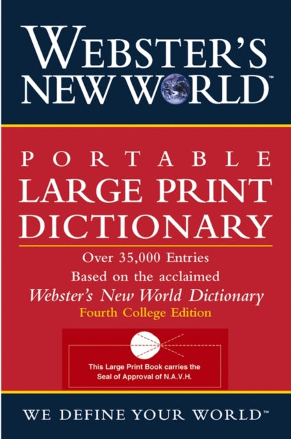 Book cover of: Webster's New World Portable Large Print Dictionary, Second