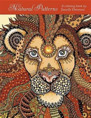 Natural Patterns a Coloring Book by Janelle Dimmett