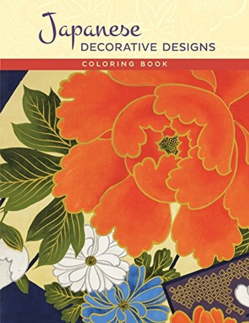Book cover of: Japanese Decorative Designs Coloring Book
