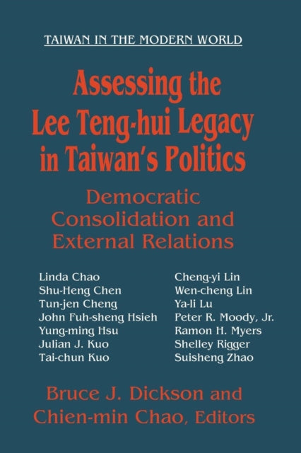Book cover of: Assessing the Lee Teng-hui Legacy in Taiwan's Politics