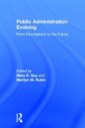 Public Administration Evolving SPECIAL SALE