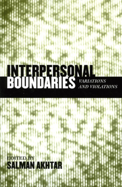 Book cover of: Interpersonal Boundaries