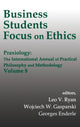 Book cover of: Business Students Focus on Ethics