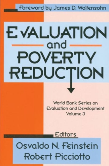 Book cover of: Evaluation and Poverty Reduction