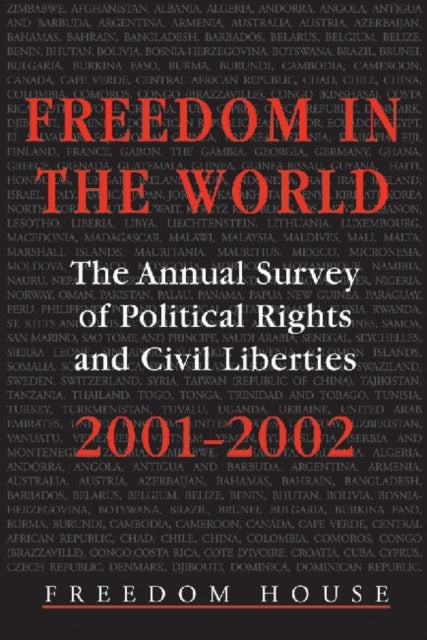Book cover of: Freedom in the World: 2001-2002. By: Adrian Karatnycky