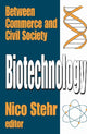 Book cover of: Biotechnology. By: Nico Stehr