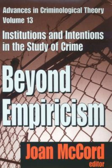 Book cover of: Beyond Empiricism. By: Joan McCord