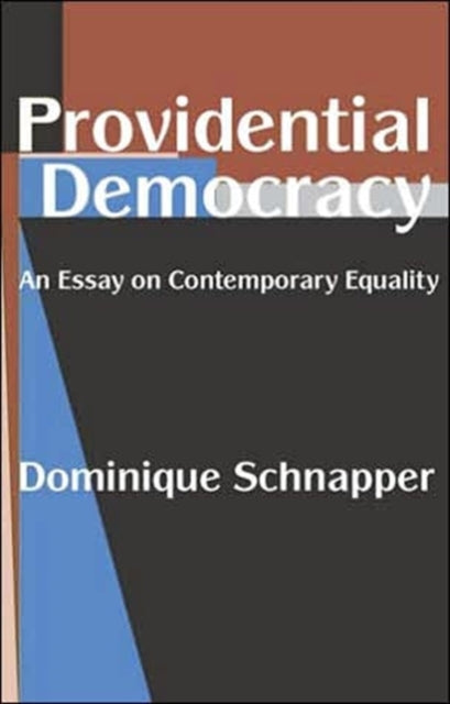 Book cover of: Providential Democracy. By: Dominique Schnapper