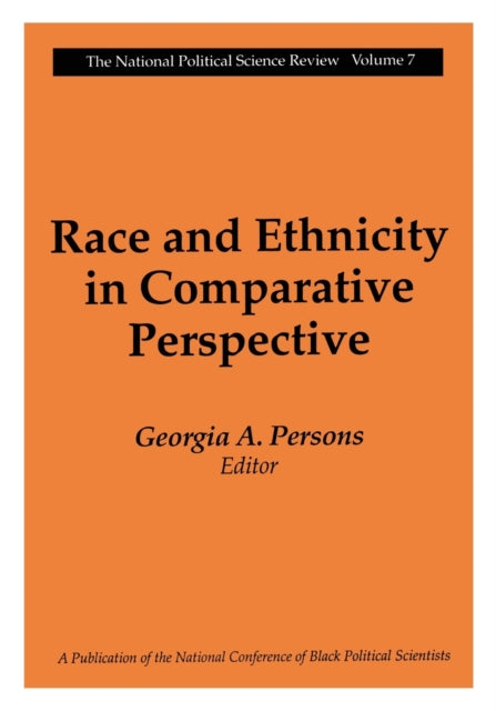 Book cover of: Race and Ethnicity in Comparative Perspective. By: Georgia Persons