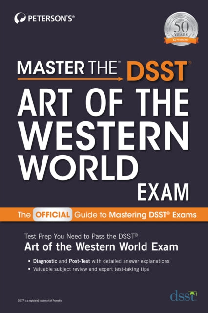 Book cover of: Master the DSST Art of the Western World Exam. By: Peterson's