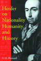 Book cover of: Herder on Nationality, Humanity, and History