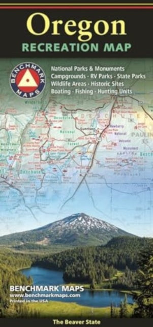 Book cover of: Oregon Recreation Map