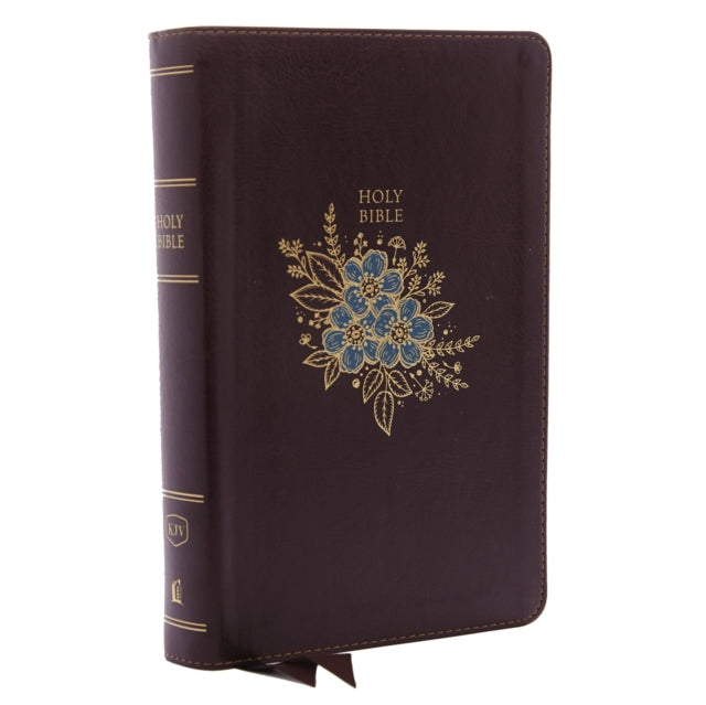 Book cover of: KJV Holy Bible: Personal Size Giant Print with 43,000 Cross References, Deluxe Burgundy Leathersoft, Red Letter, Comfort Print: King James Version. By: Thomas Nelson