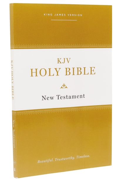 Book cover of: KJV Holy Bible: New Testament Paperback, Comfort Print: King James Version
