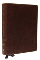 Book cover of: NKJV, Journal the Word Bible, Bonded Leather, Brown, Red Letter, Comfort Print. By: Thomas Thomas Nelson