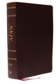 Book cover of: NKJV Study Bible, Bonded Leather, Burgundy, Full-Color, Thumb Indexed, Comfort Print. By: Thomas Thomas Nelson