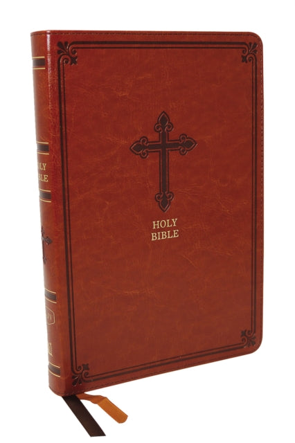 Book cover of: KJV Holy Bible: Thinline, Brown Leathersoft, Red Letter, Comfort Print: King James Version. By: Thomas Nelson