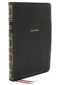 Book cover of: NKJV Holy Bible, Giant Print Thinline Bible, Black Leathersoft, Red Letter, Comfort Print: New King James Version. By: Thomas Thomas Nelson