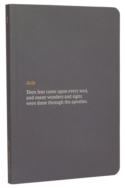 NKJV Bible Journal - Acts, Paperback, Comfort Print
