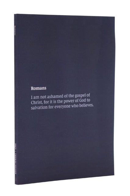 Book cover of: NKJV Bible Journal - Romans, Paperback, Comfort Print. By: Thomas Thomas Nelson