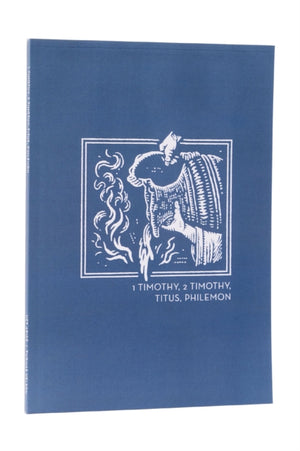 NET Abide Bible Journal - 1-2 Timothy, Titus, Philemon, Paperback, Comfort Print
