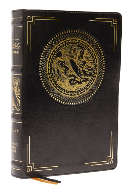 NRSVCE, Illustrated Catholic Bible, Leathersoft, Black, Comfort Print, Holy Bible 9780785239635 Catholic Bible Catholic Bible Press