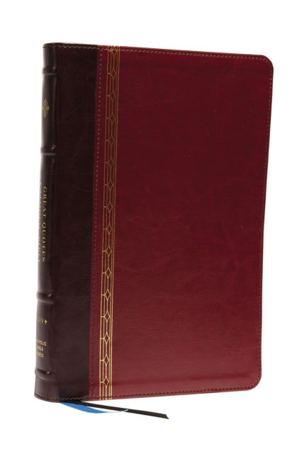 Book cover of: NRSVCE, Great Quotes Catholic Bible, Leathersoft, Burgundy, Comfort Print. By: Catholic Bible Catholic Bible Press